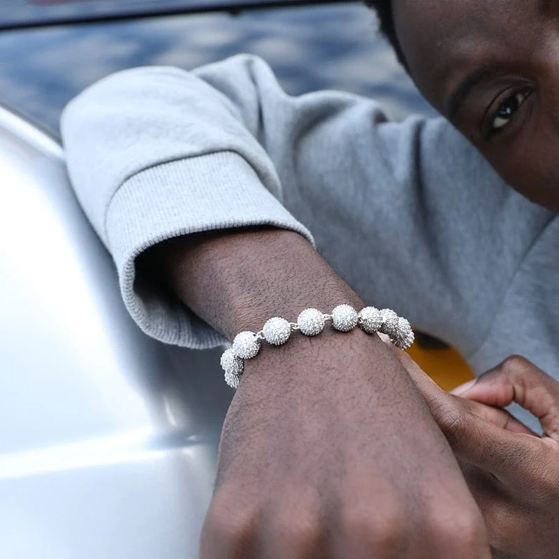 10MM Prong Beads Chain + FREE bracelet - Image 2