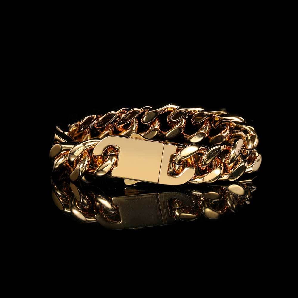 12mm 316L Stainless Steel Hollow Cuban Chain + Free Cuban Bracelet - Image 10