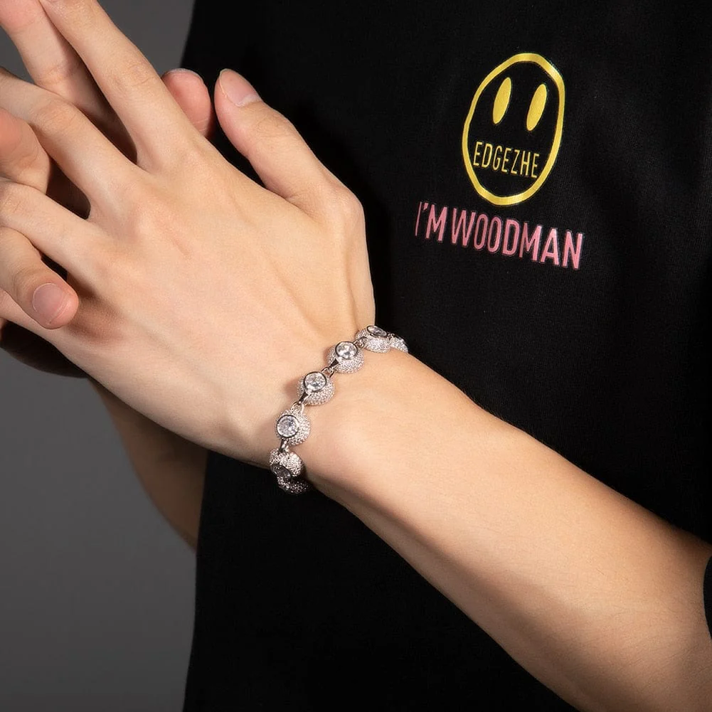 12mm Bowl Shaped Iced out Chain or Bracelet - Image 14