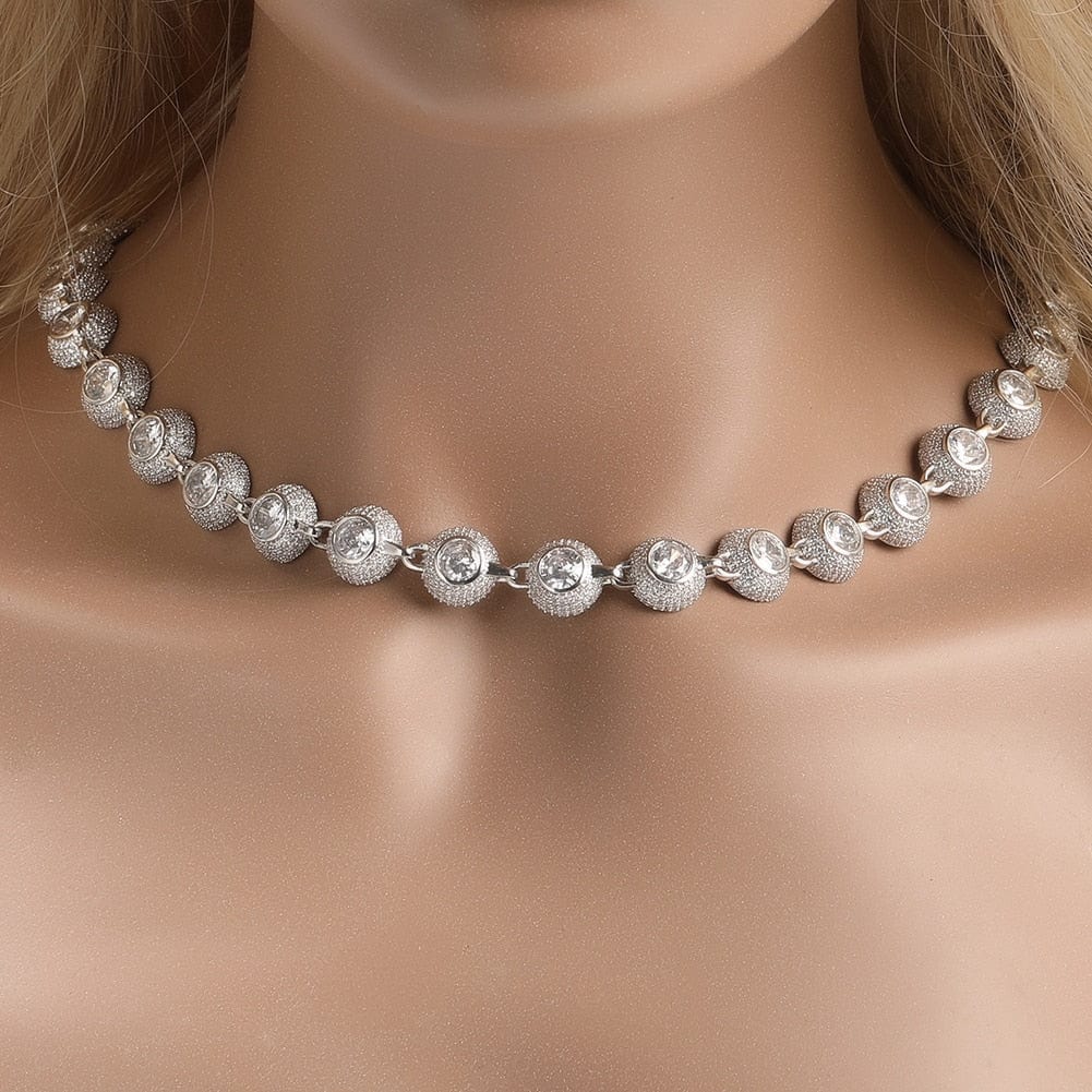 12mm Bowl Shaped Iced out Chain or Bracelet - Image 17