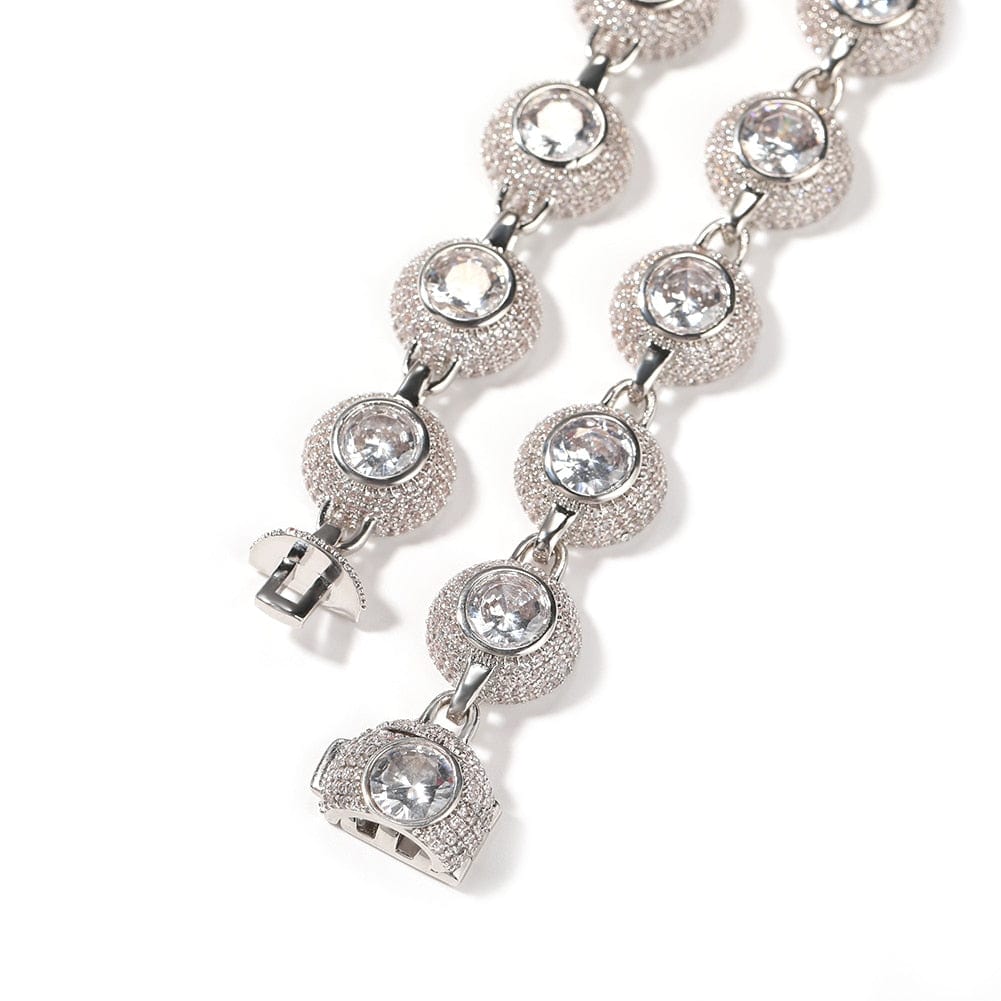 12mm Bowl Shaped Iced out Chain or Bracelet - Image 7