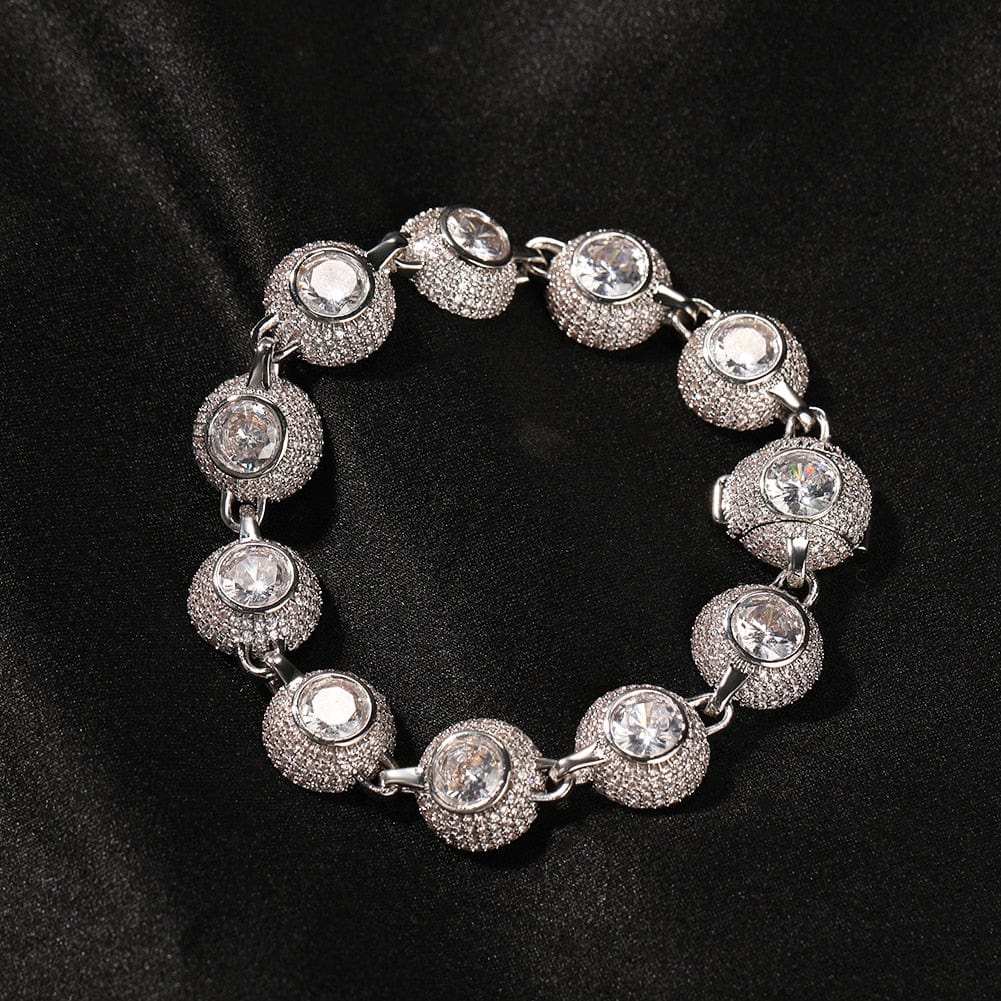 12mm Bowl Shaped Iced out Chain or Bracelet - Image 9