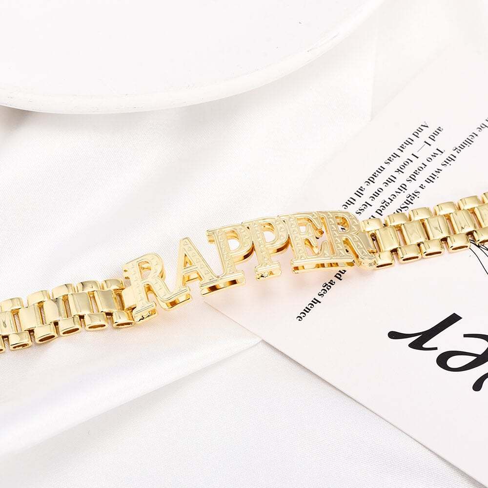 12mm Watch Band Custom Name Bracelet - Image 2