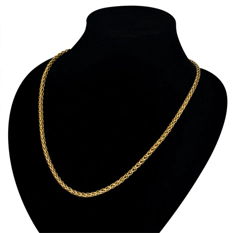 14k Gold 316L Stainless Steel Rope Chain - BOGO - Image 7