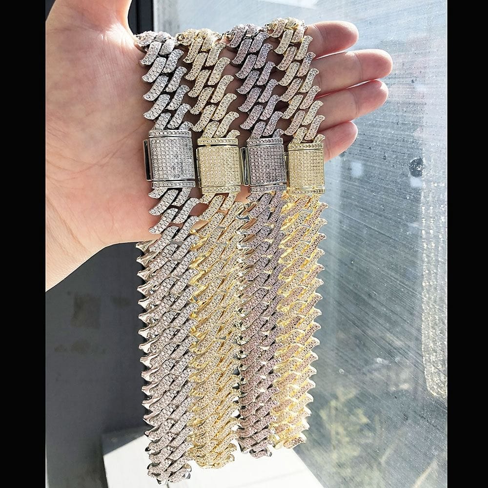 16mm Spiked Cuban Chain - Image 3