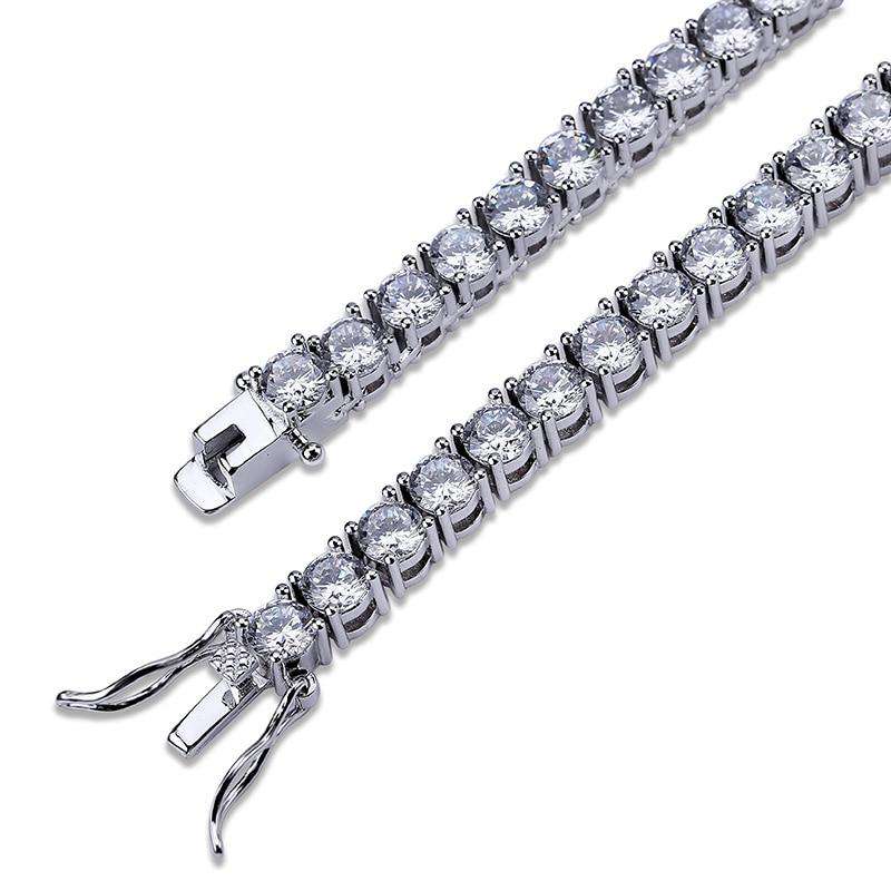 Diamond Prong Tennis Chain - Will Not Rust or Fade - Image 5