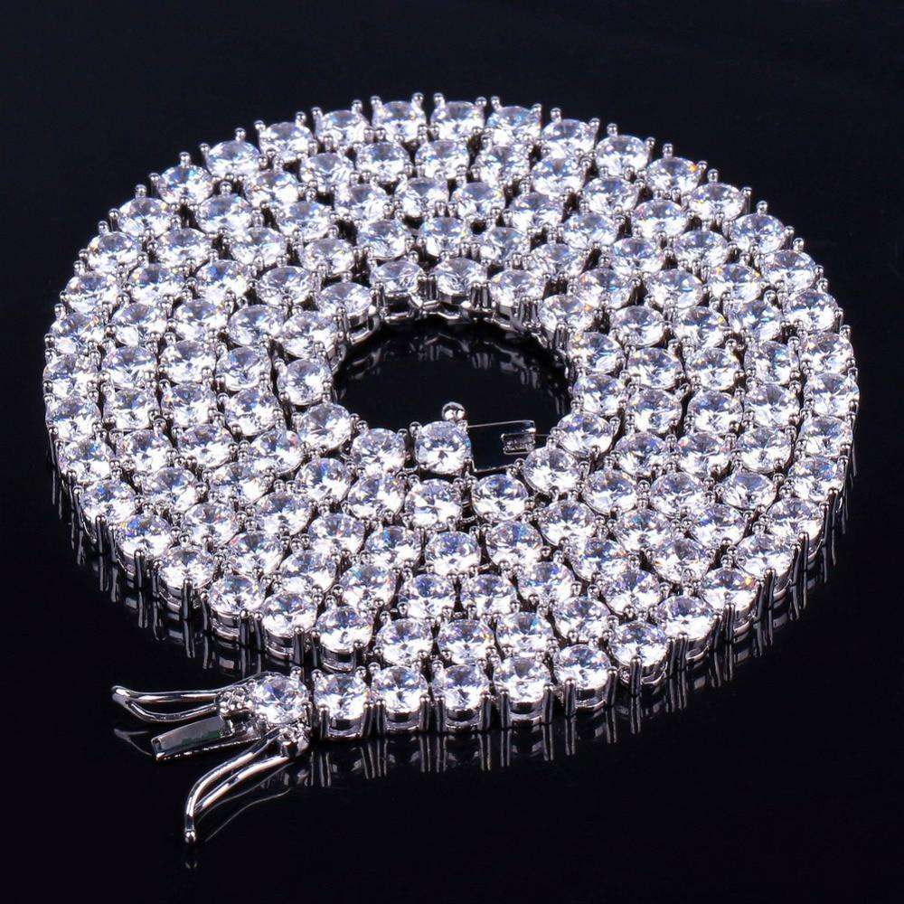 Diamond Prong Tennis Chain - Will Not Rust or Fade - Image 7