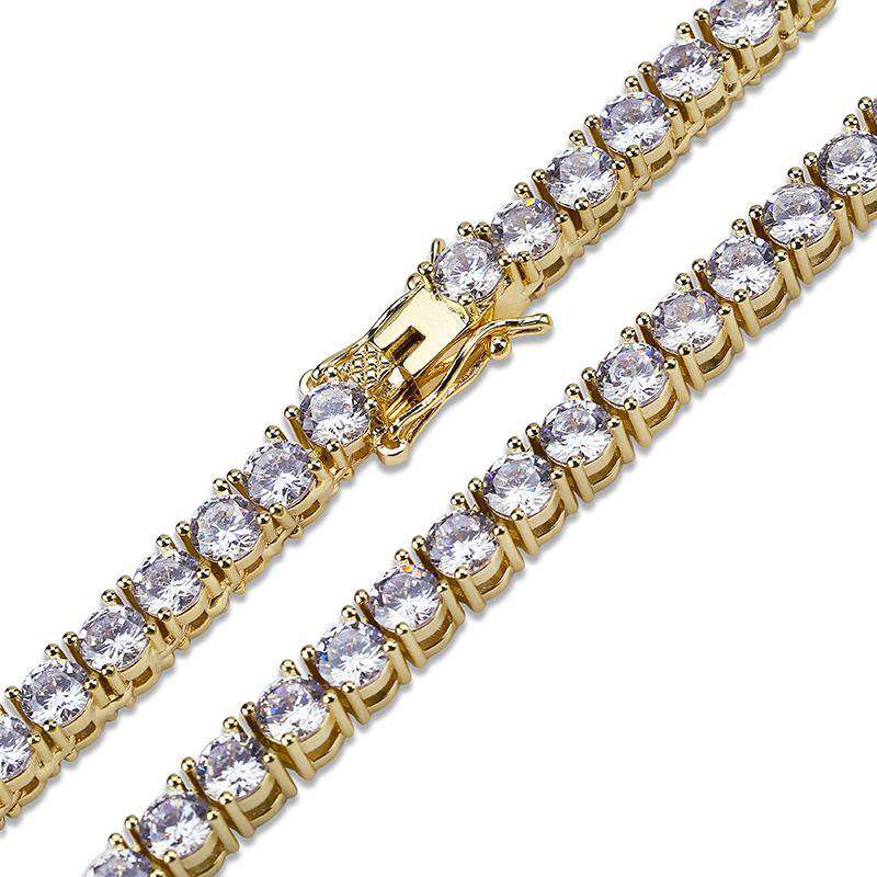 Diamond Prong Tennis Chain - Will Not Rust or Fade - Image 8