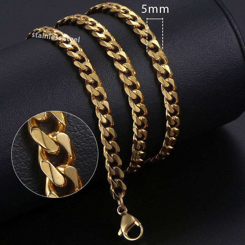 Gold Initial Pendant Necklace - Image 8