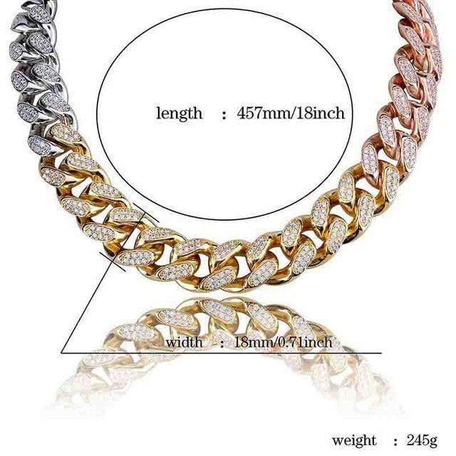 18k Gold Plated Swag and Surf Watch and Chain Combo - Image 11