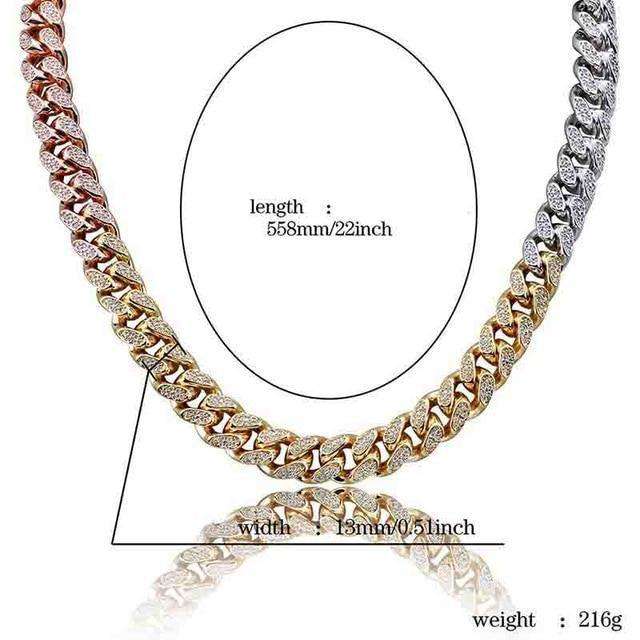 18k Gold Plated Swag and Surf Watch and Chain Combo - Image 8