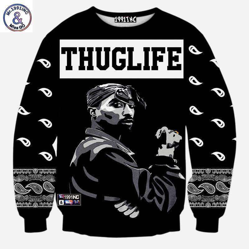 2Pac On Tha Block Pullover
