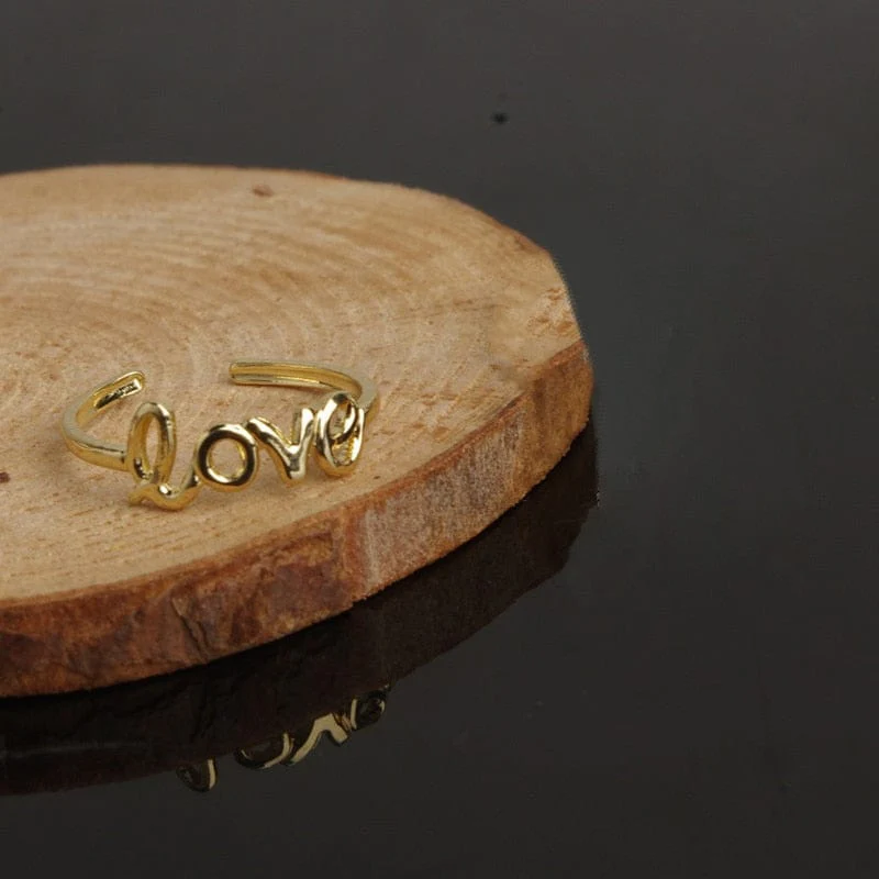 2pcs LOVE Adjustable Toe Ring - Image 3