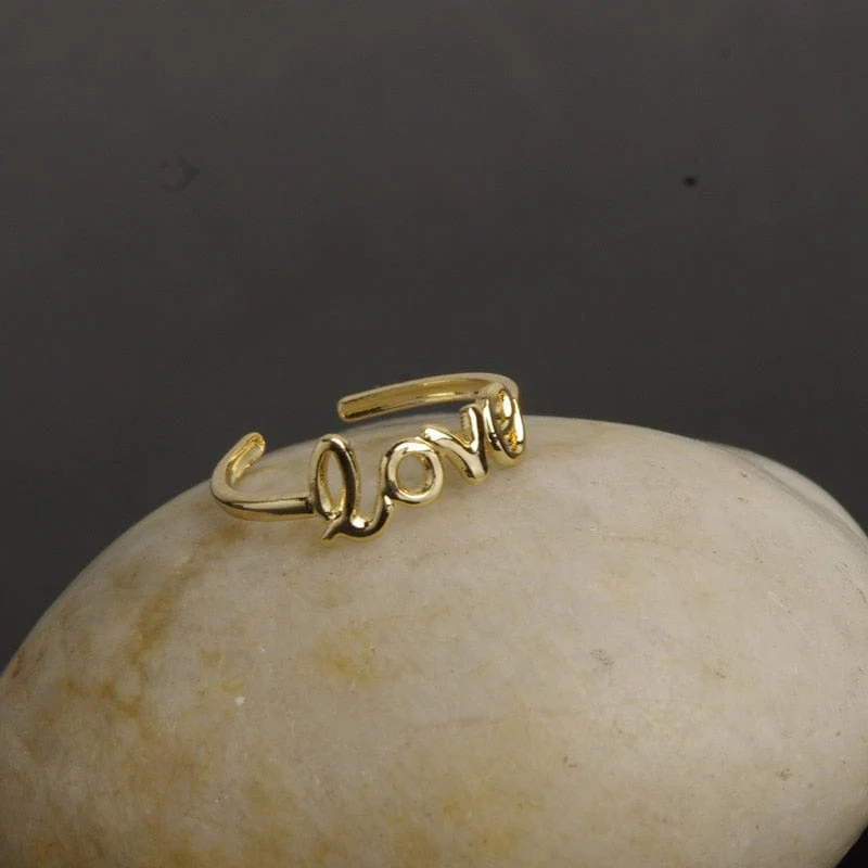 2pcs LOVE Adjustable Toe Ring - Image 6