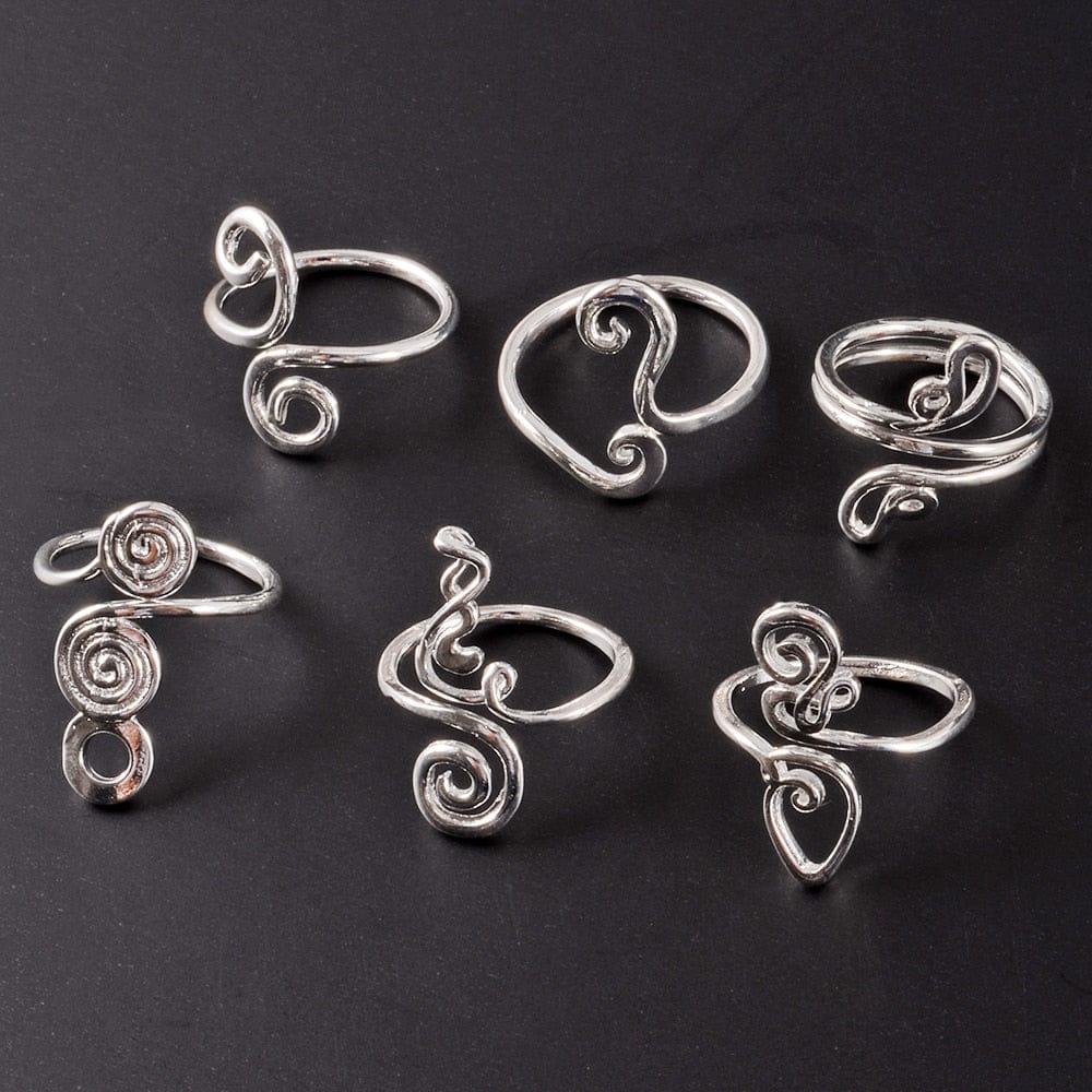 361L Stainless Steel Knuckle Adjustable Toe Ring - Image 11