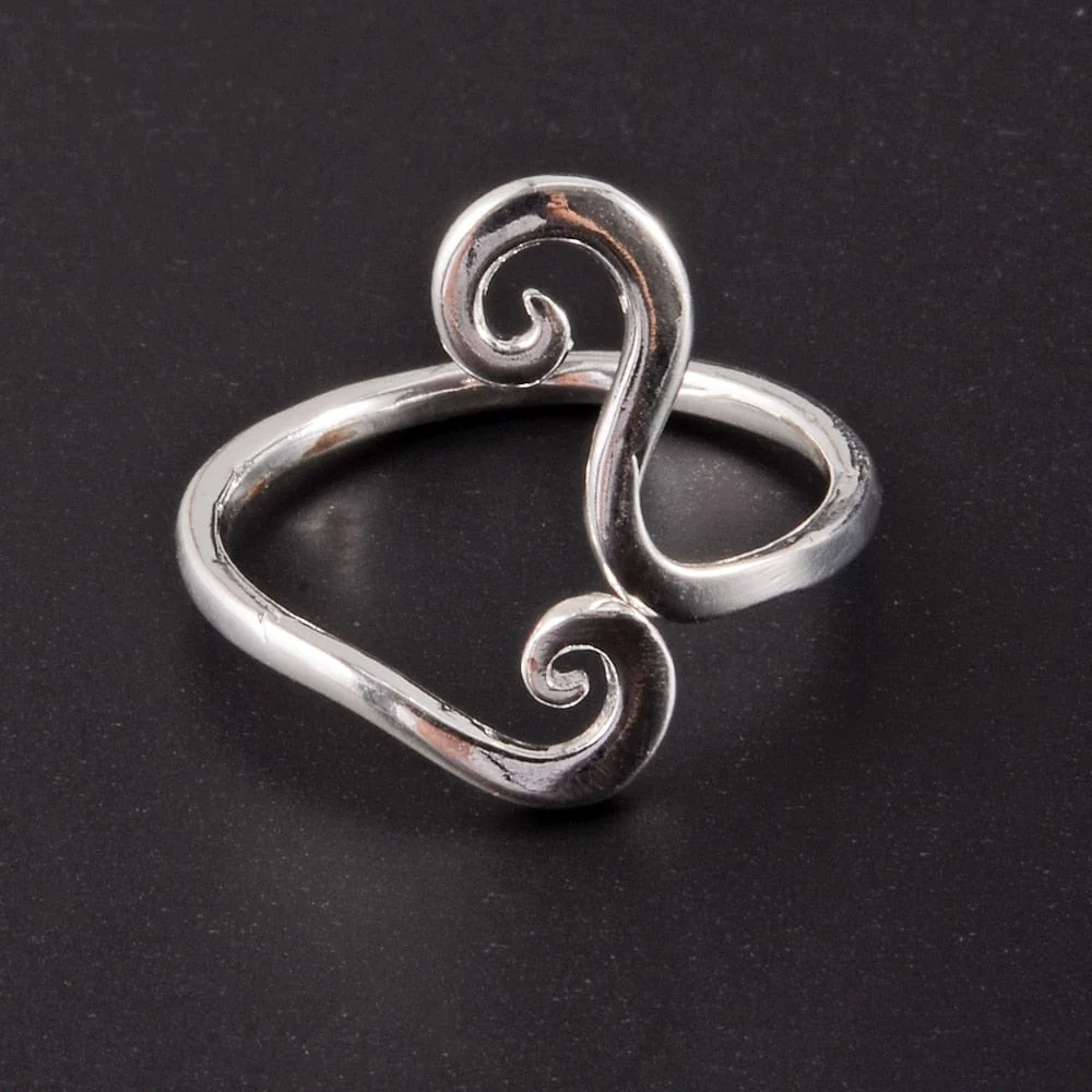 361L Stainless Steel Knuckle Adjustable Toe Ring - Image 13