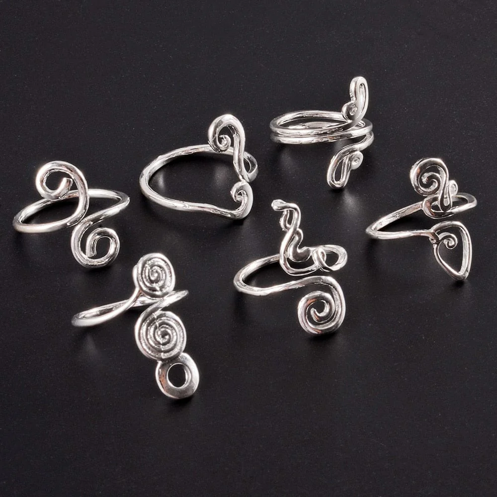 361L Stainless Steel Knuckle Adjustable Toe Ring - Image 17