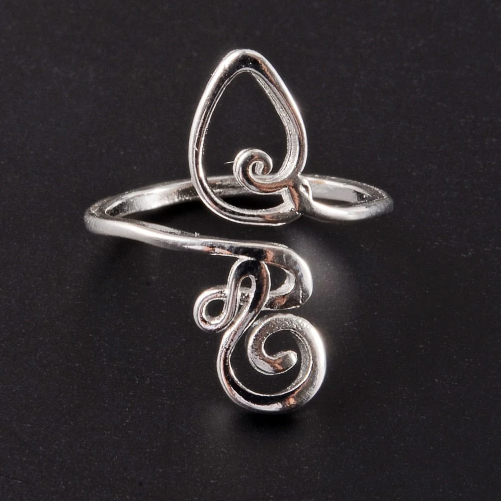 361L Stainless Steel Knuckle Adjustable Toe Ring - Image 19