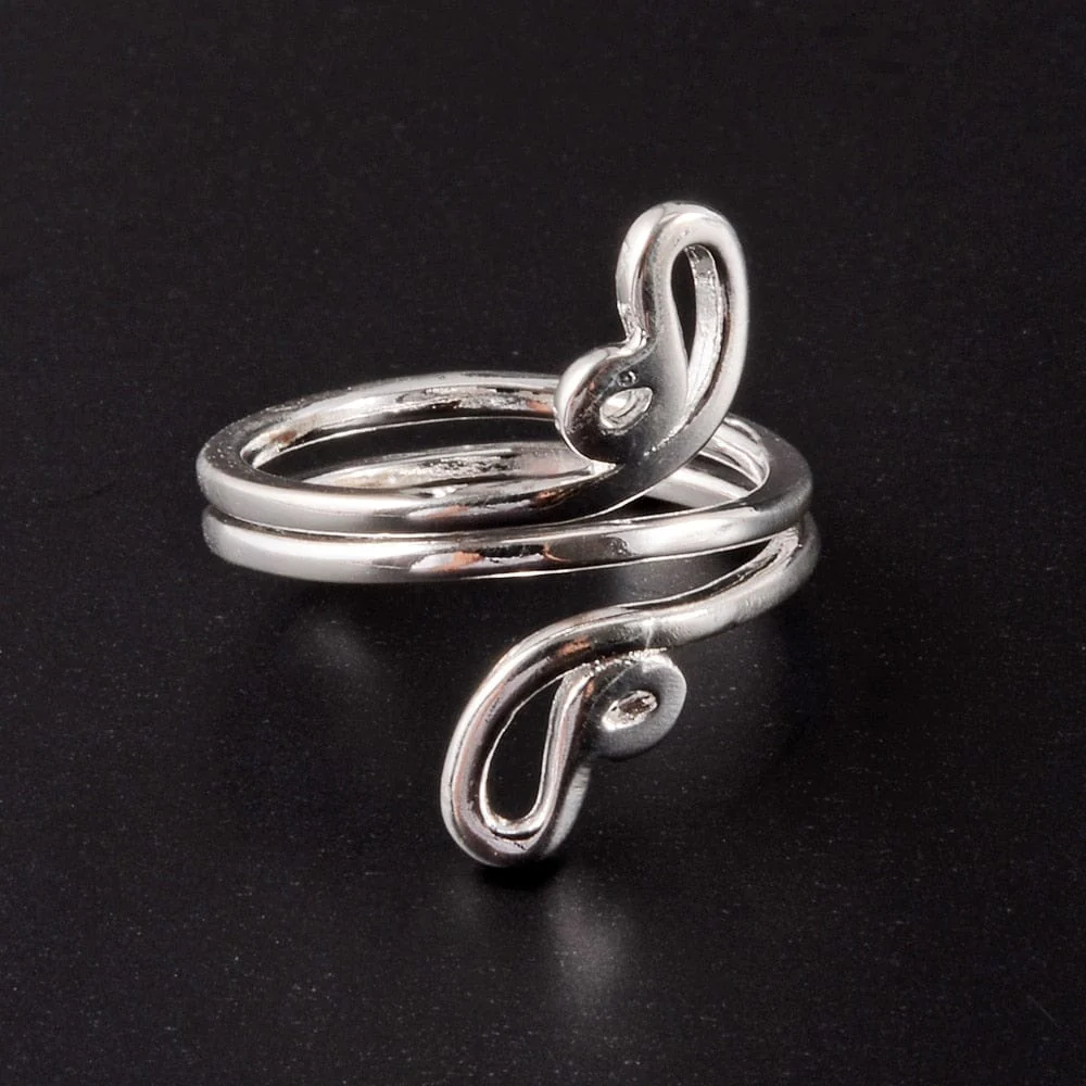 361L Stainless Steel Knuckle Adjustable Toe Ring - Image 6