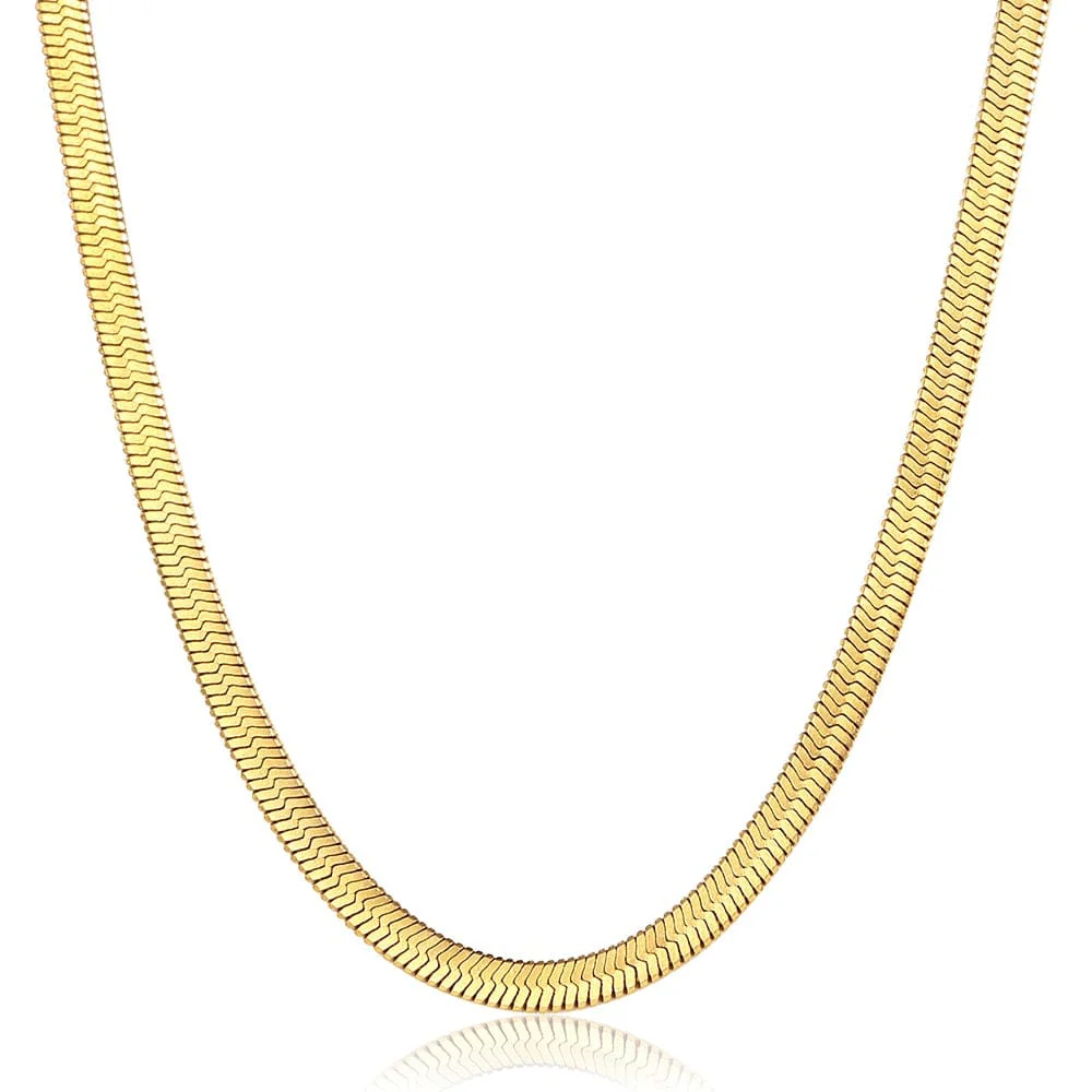 3MM Adjustable Herringbone Choker Chain - Image 9