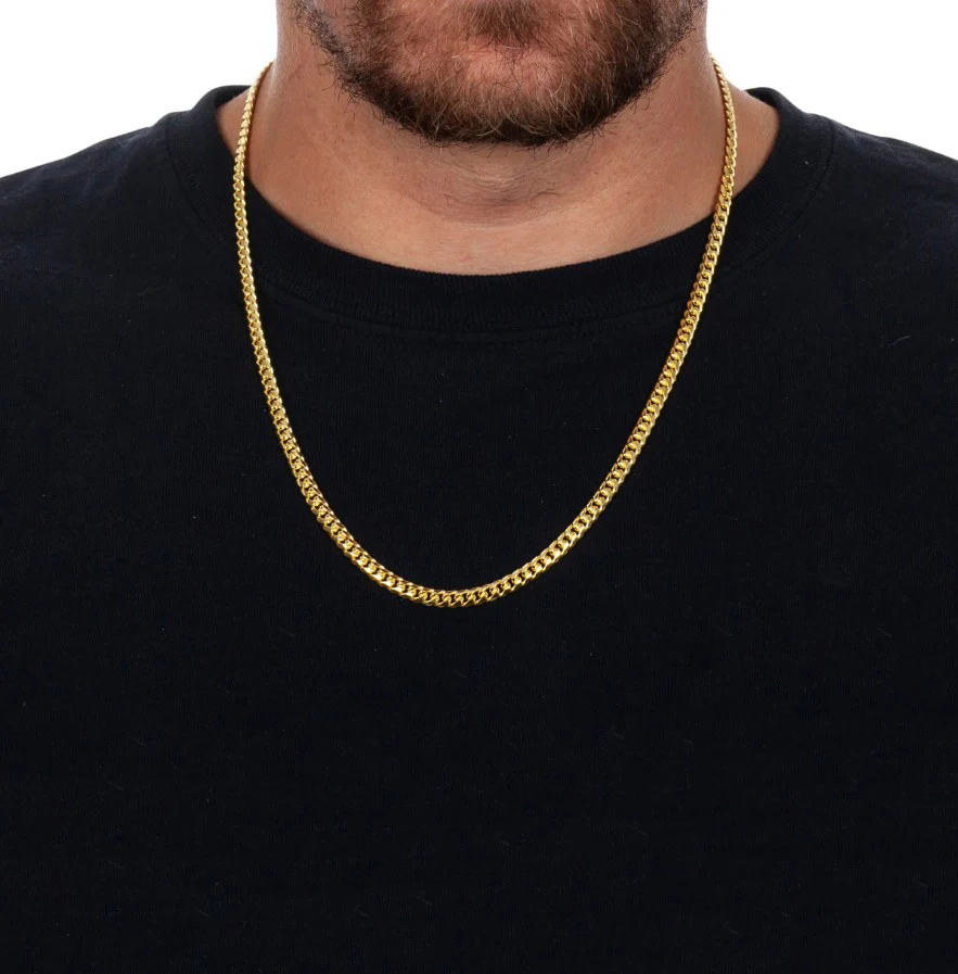 5mm Gold Cuban Chain - Image 5