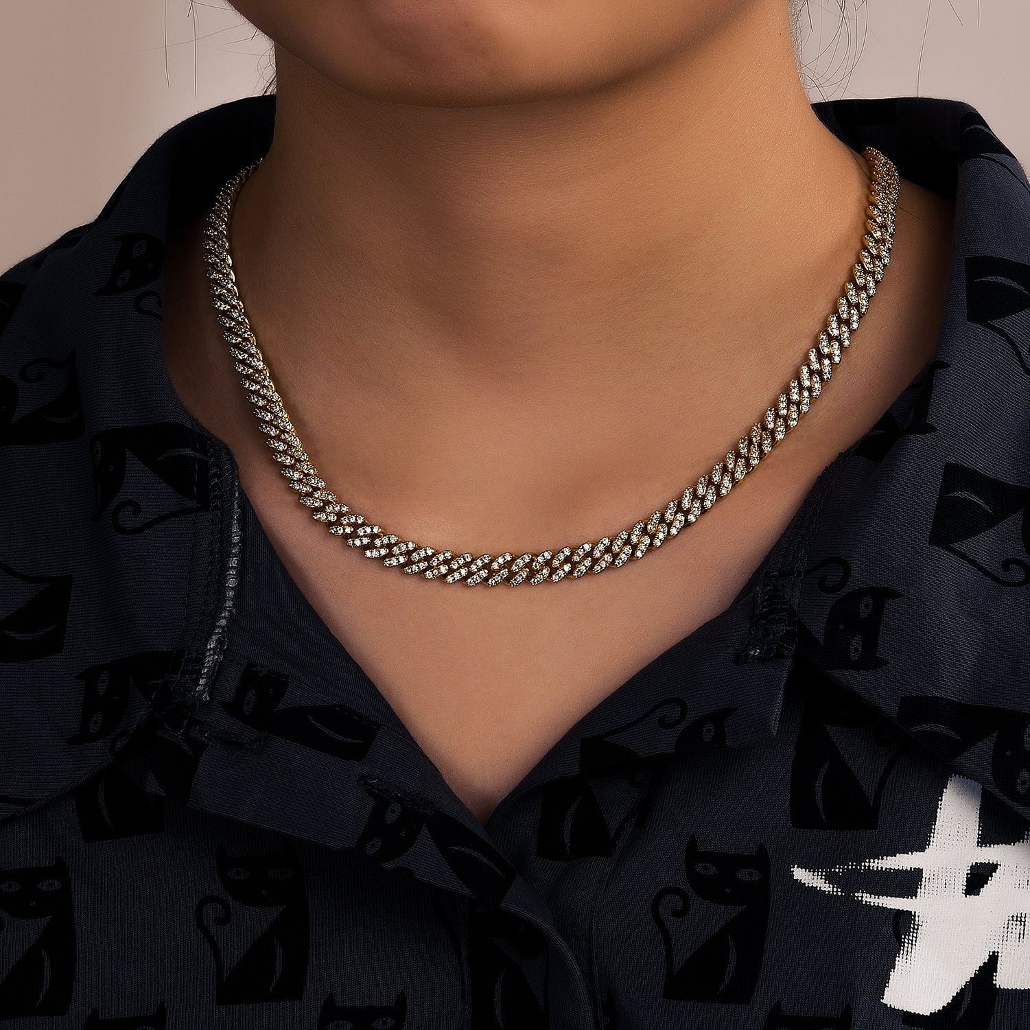 6mm/8mm Iced Out Miami Cuban Chain + FREE bracelet Bundle - Image 9
