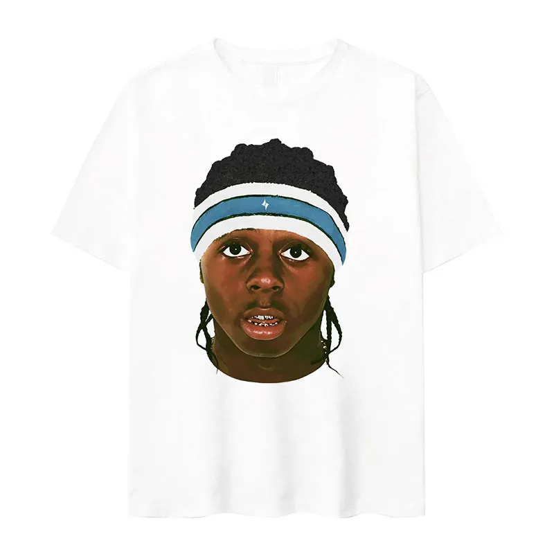 90s Rapper Kids Lil Wayne Graphic T-Shirt - Image 2