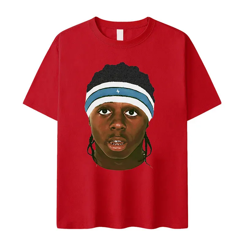 90s Rapper Kids Lil Wayne Graphic T-Shirt - Image 5