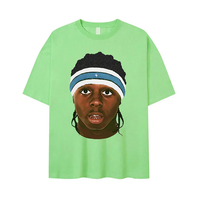 90s Rapper Kids Lil Wayne Graphic T-Shirt - Image 9