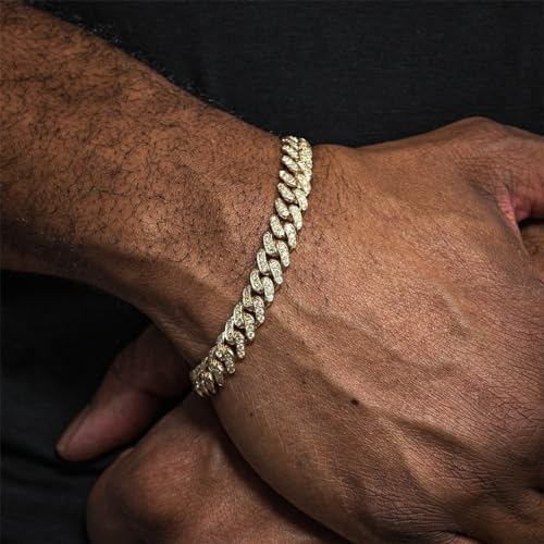 9mm Micro Cuban Chain and Bracelet Bundle - Image 2