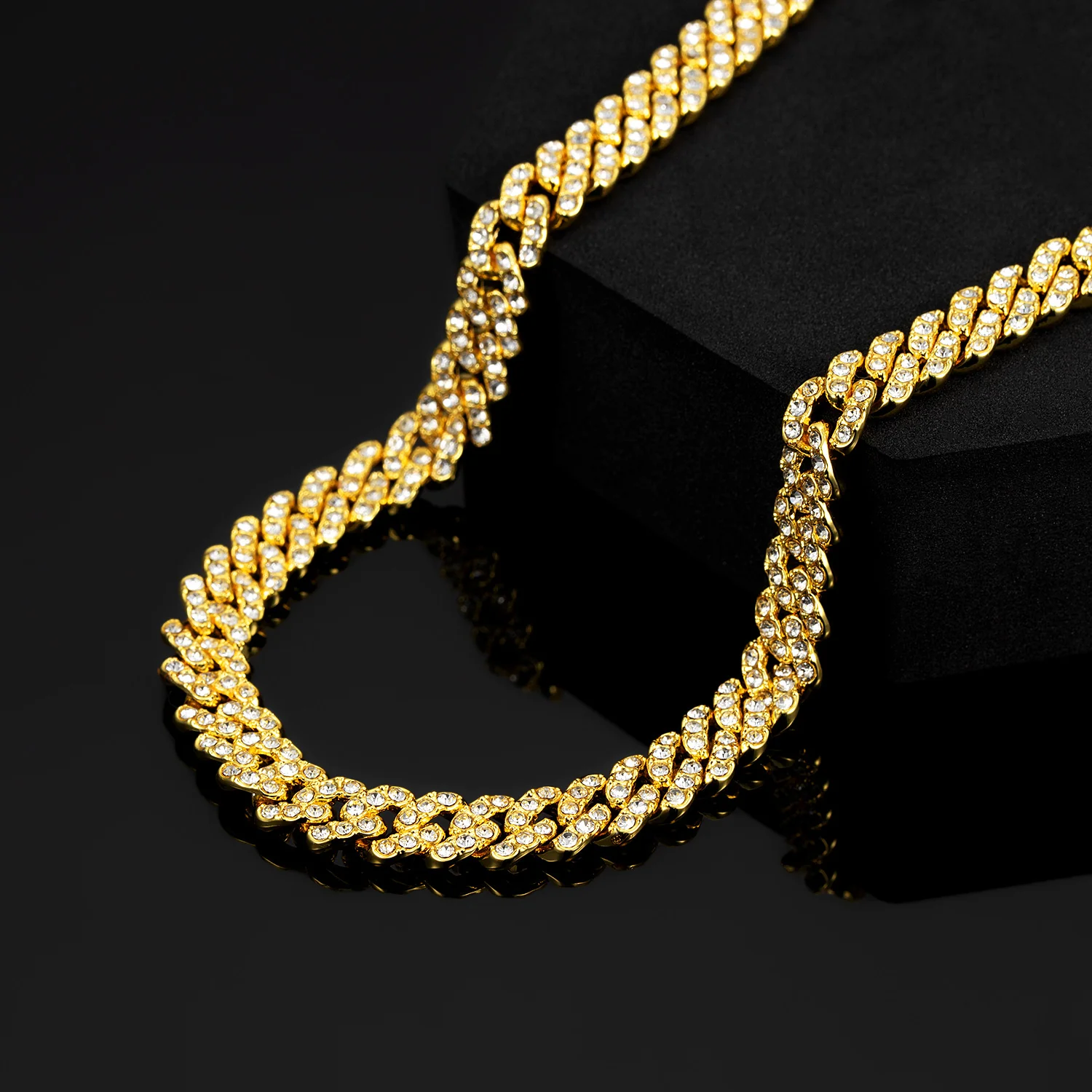9mm Micro Cuban Chain and Bracelet Bundle - Image 4