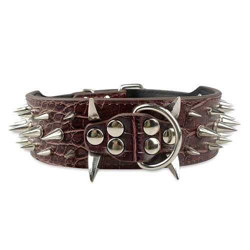 Adjustable Spiked Studded Dog Collar - Image 12