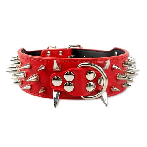 Adjustable Spiked Studded Dog Collar - Image 14