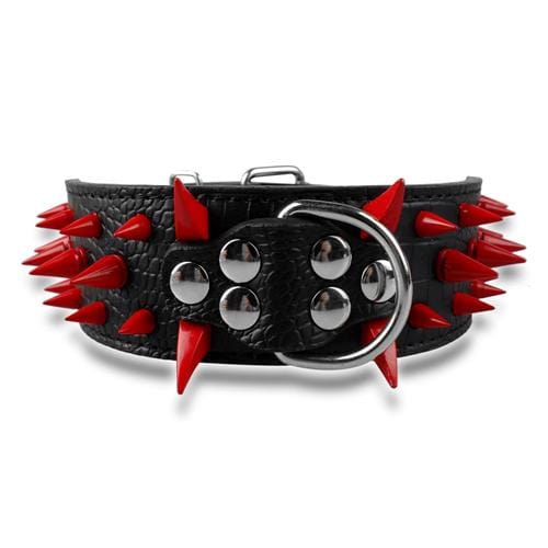 Adjustable Spiked Studded Dog Collar - Image 4