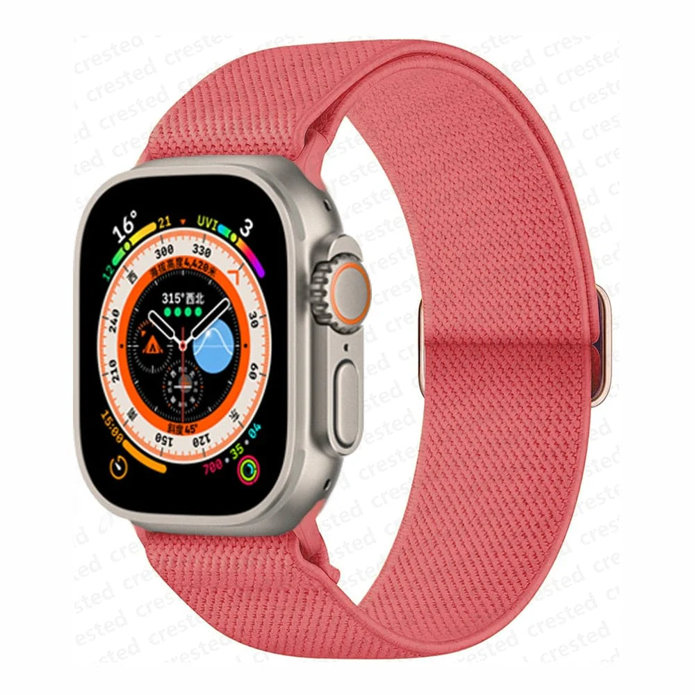 Adjustable Watch Band Scrunchie Strap - Image 10