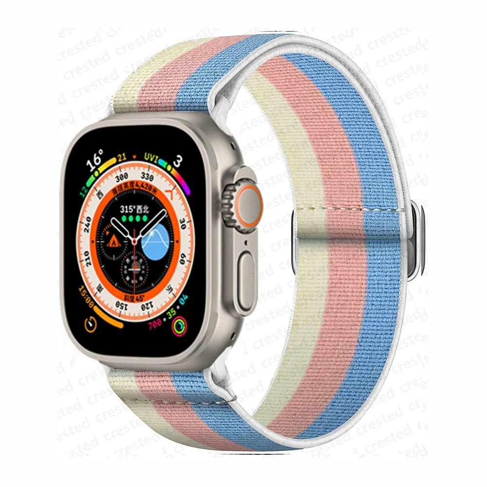 Adjustable Watch Band Scrunchie Strap - Image 11