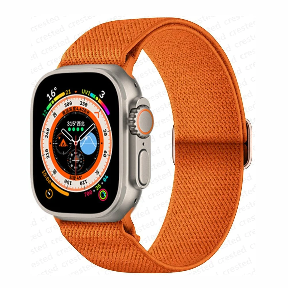 Adjustable Watch Band Scrunchie Strap - Image 12
