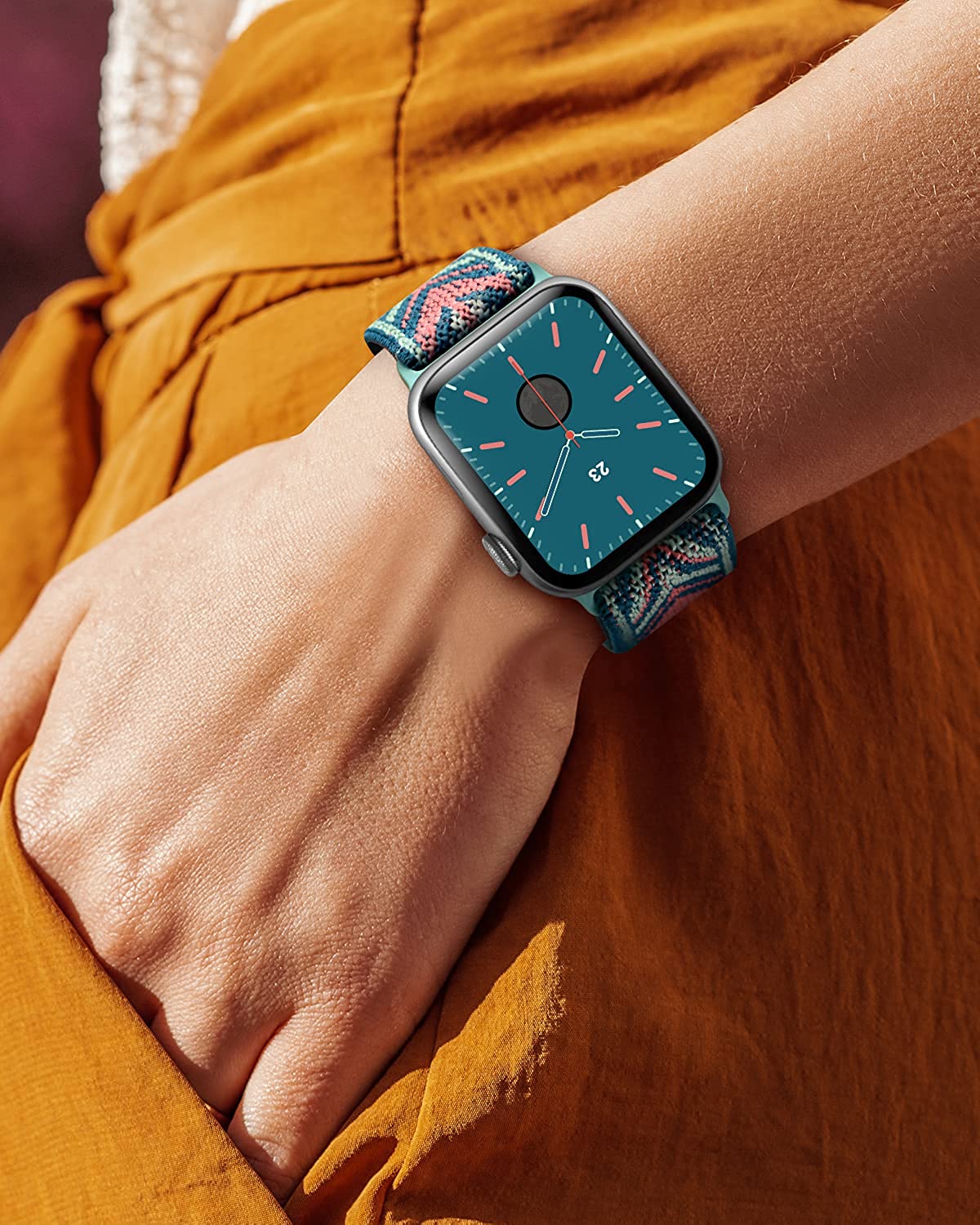 Adjustable Watch Band Scrunchie Strap - Image 24