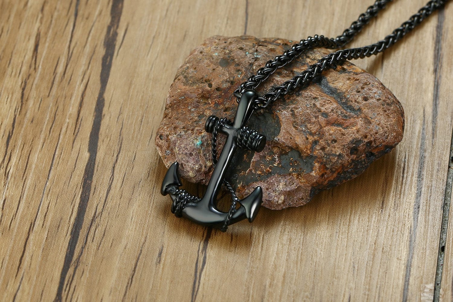 Anchor Pendant Necklace - Image 14