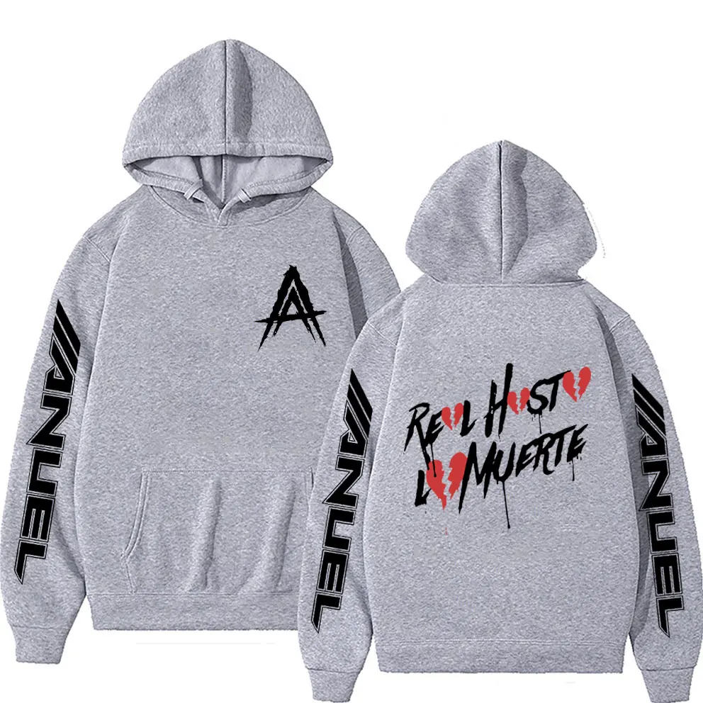Anuel AA Real Hasta La Muerte Graphic Hoodie - Image 2