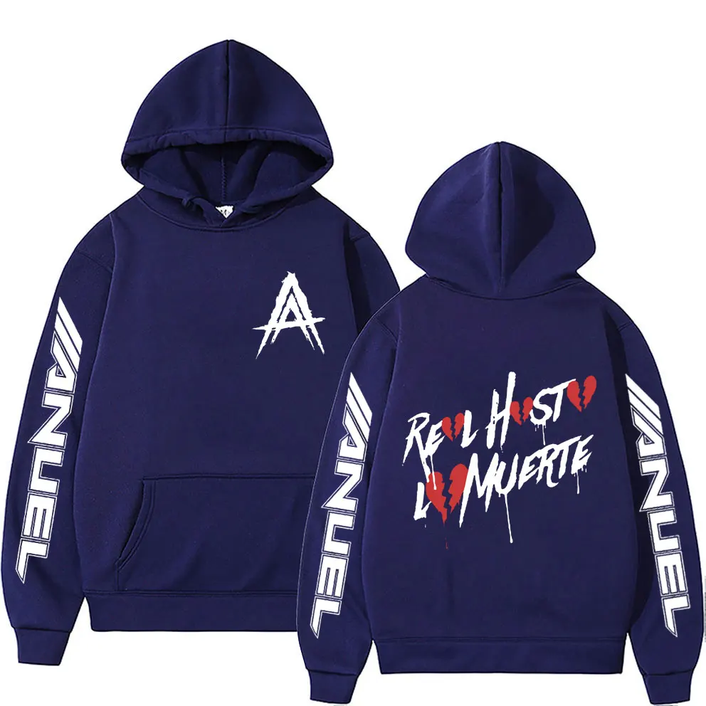 Anuel AA Real Hasta La Muerte Graphic Hoodie - Image 6