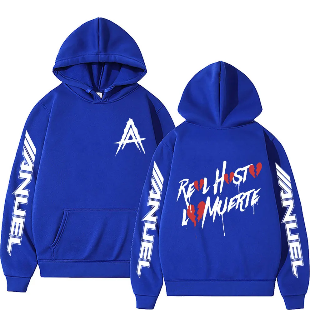 Anuel AA Real Hasta La Muerte Graphic Hoodie - Image 8