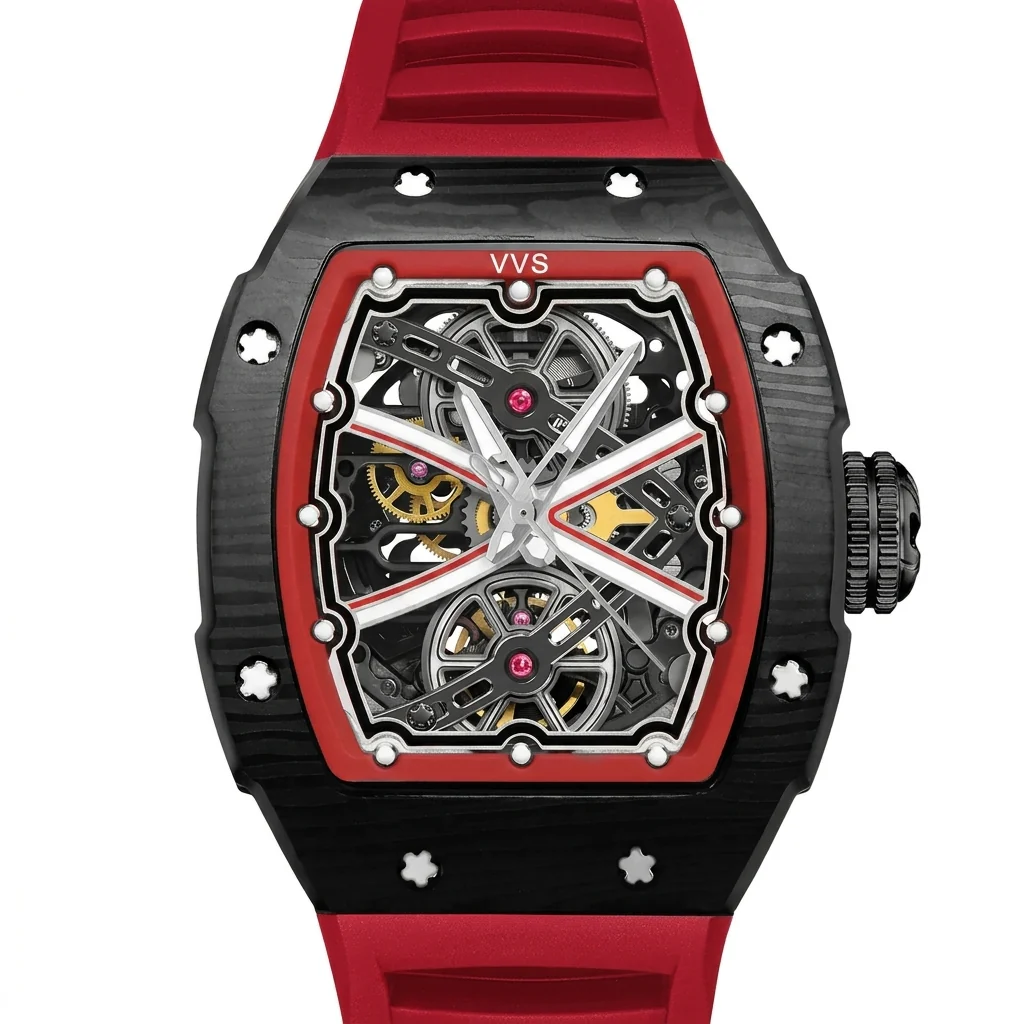 VVS Watches⢠Tonneau | The Runway Skeleton - Image 3