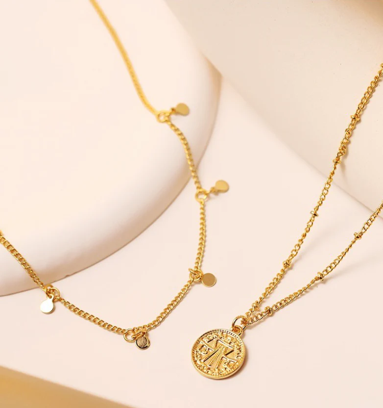 Arabic Pendant Layered Bead Necklace - Image 5