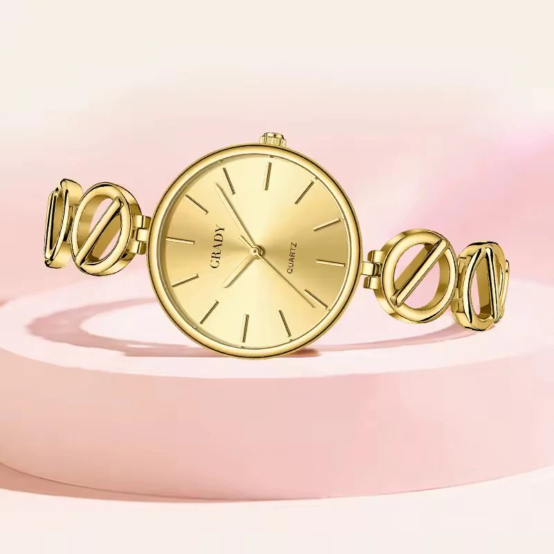Arch Bridge Round Dial Women's Watch - Image 3