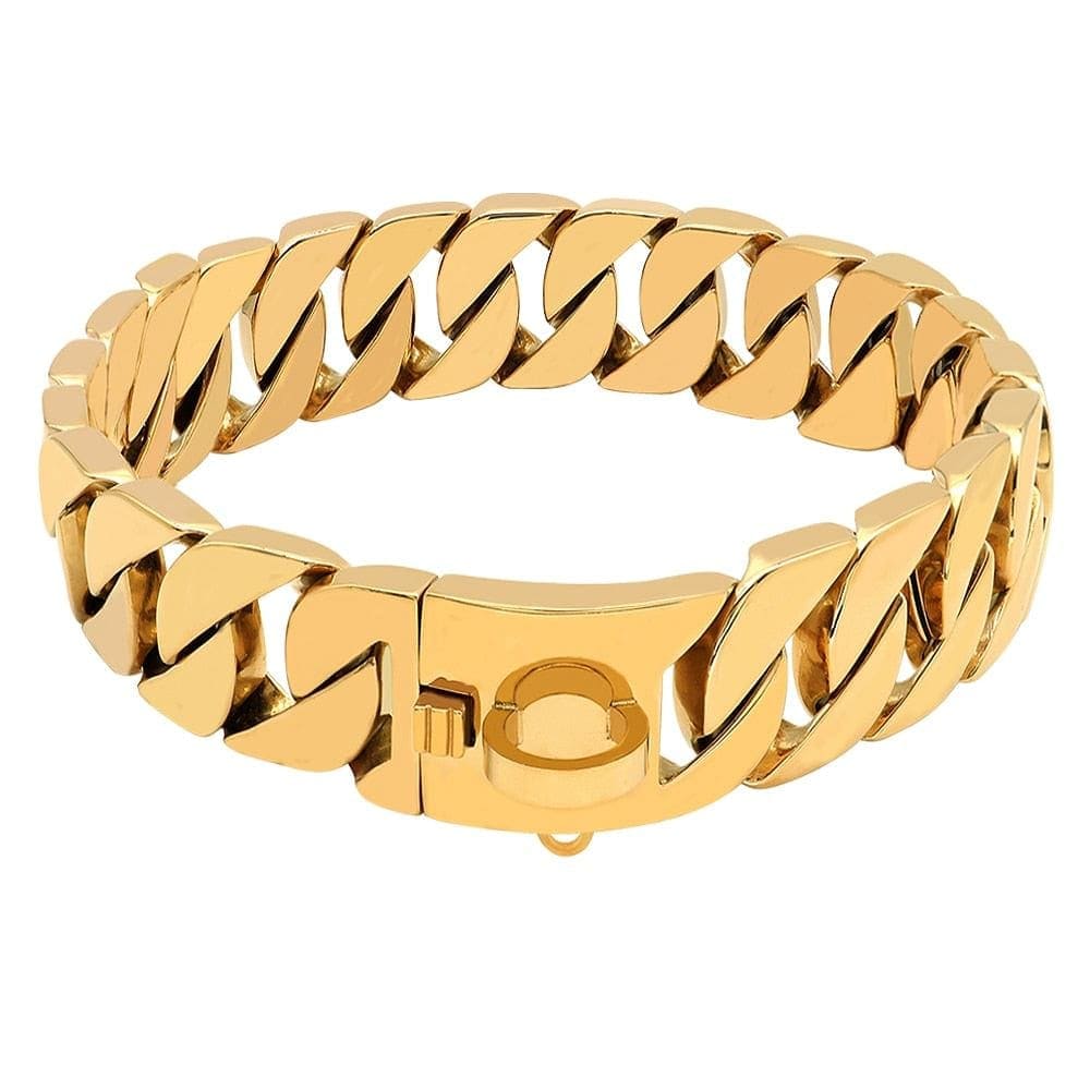 Big Dawg 32mm Smooth Cuban Link Dog Collar - Image 11