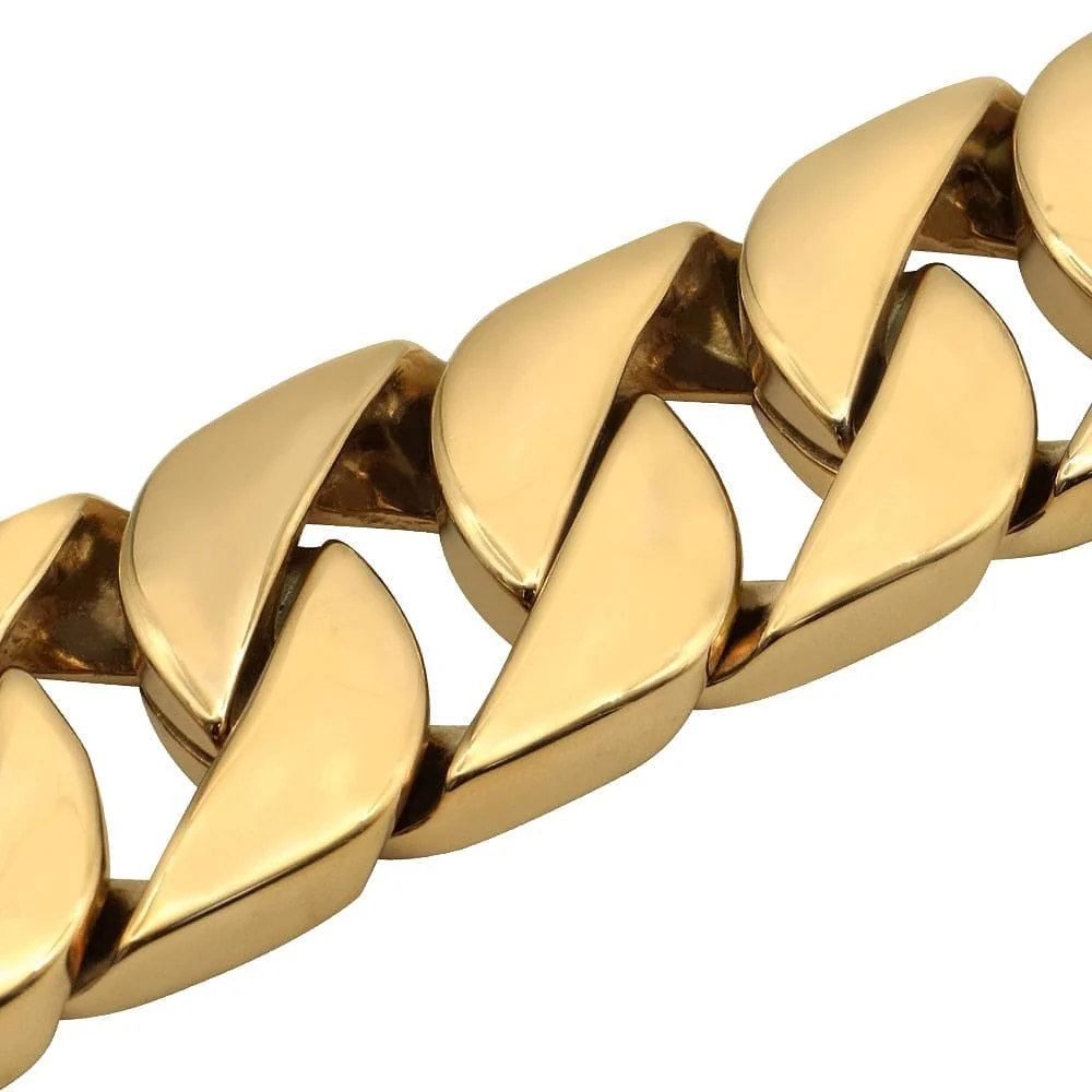 Big Dawg 32mm Smooth Cuban Link Dog Collar - Image 12