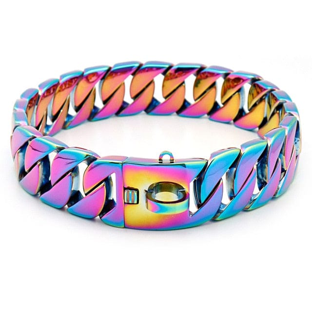 Big Dawg 32mm Smooth Cuban Link Dog Collar - Image 7