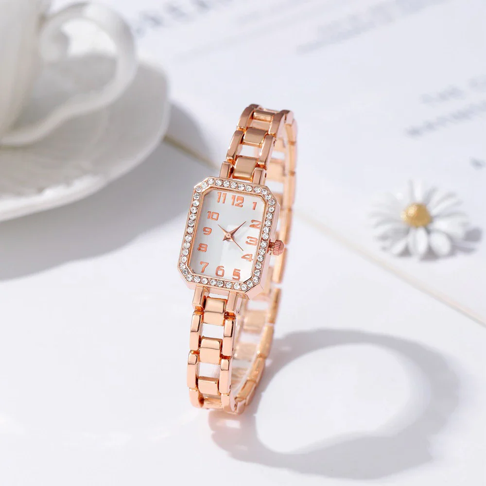 Bling Classic Square Women's Watch - Image 7