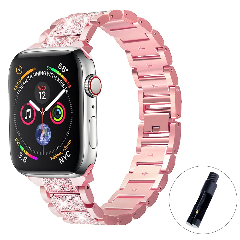Bling Diamond Apple Watch Band - Image 6